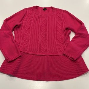 Talbots, Size M, Pink Sweater